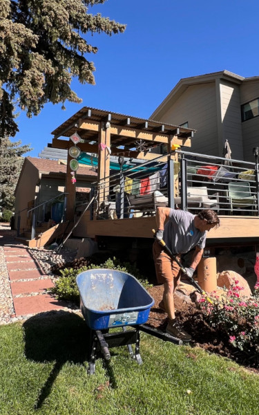 Defensible space creation